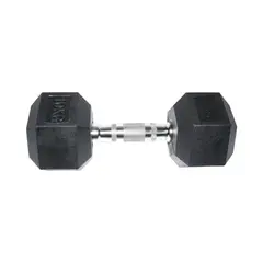 MOVIFIT - Mancuerna Hexagonal Encauchetada De 10 Kg