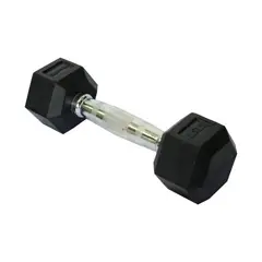 MOVIFIT - Mancuerna Hexagonal Encauchetada De 2.5 Kg