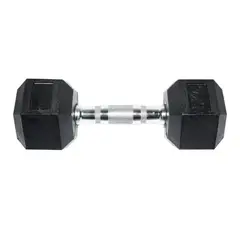 MOVIFIT - Mancuerna Hexagonal Encauchetada De 5 Kg