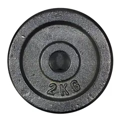 MOVIFIT - Disco Importado Estandar En Hierro De 2 Kg