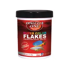 OMEGA ONE - Comida Peces Super Color Flakes 28gr