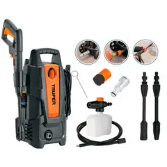 TRUPER - Hidrolavadora Eléctrica con Jabonera 1500 PSI