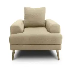 KAIU HOME - Poltrona Fortte Pers 1 puesto Beige sin patas HC