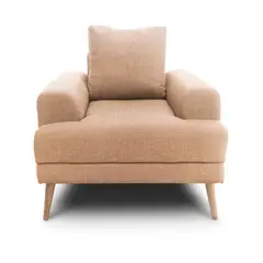 KAIU HOME - Poltrona Vittal Pers 1 puesto Beige sin patas HC