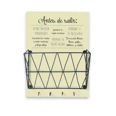 AREAS - Portallaves Antes de Salir Amarillo