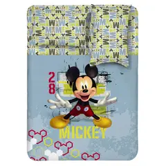 DISNEY - Juego Sabana Sencillo Microfibra 82gr Mic Mixed