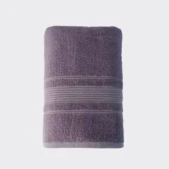 TELARY - Toalla de Cuerpo 550 Gr Deluxe Gris 70x140