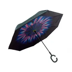 undefined - Sombrilla Larga Estampada Abril