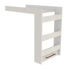 JUST HOME COLLECTION - Mueble Auxiliar Para Nevera Loretta 70x72x43 Cm Niebla