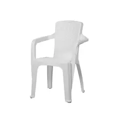 MQ - Silla Con Brazos Plástica Infinity Blanco