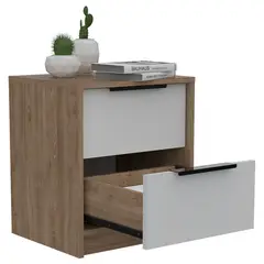 RTA - Mesa de Noche Kaia Miel Blanco