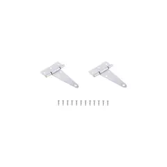PROSOURCE - Bisagra en T Galvanizada con Pasador Fijo 10.16 cm Alta Resistencia