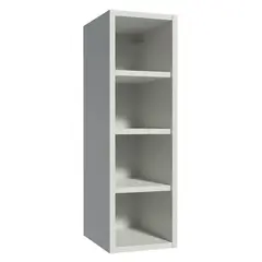 MADESA - Mueble de Cocina Superior Portabotellas/Vinoteca Acordes 100% MDF 20 cm 4 Nichos - Blanco