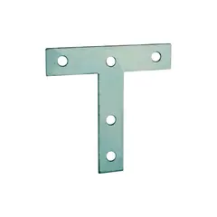 PROSOURCE - Placa en T de Acero Zincado para Refuerzo de Superficies Planas
