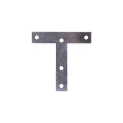 PROSOURCE - Placa en T Acero con Revestimiento de Zinc 12.70 x 12.70 cm