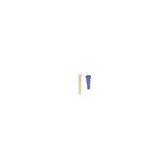 undefined - Tornillo con Taco para Estante Estándar Cromo
