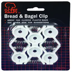 CHEF CRAFT - Broche para Bolsa de Pan y Roscas