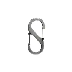 NITE IZE - Mosquetón con Llave de Acero Inoxidable