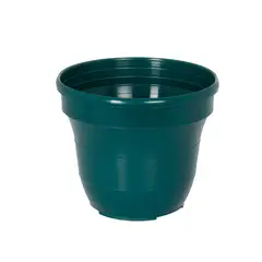 RIPCOL - Matera plástica decorativa 23 cm verde