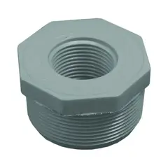 GENOVA - Buje Reductor con Conexión Macho de 1-1/2 pulgadas x Hembra de 1/2 pulgadas PVC