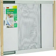 FROST KING - Ventana Mosquitero Ajustable Marco Aluminio Resistente