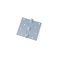 PROSOURCE - Bisagra para Puerta Cuadrada Empotrada Cromo Satinado de 10.16 cm
