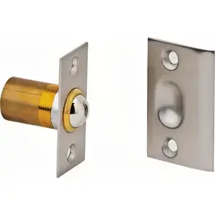 SCHLAGE - Pestillo con Bola de Níquel Satinado de 5.39 x 2.54 cm