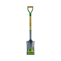 LANDSCAPERS SELECT - Pala Punta Cuadrada Para Jardín Mango De Madera 76.20 Cm