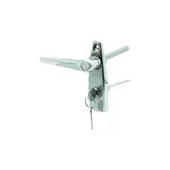 PRIME - Manijas en L para Puerta de Garaje con Cerradura