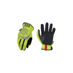 MECH - Guantes Mechanix FastFit Talla L Con Refuerzo En Pulgar Color Amarillo