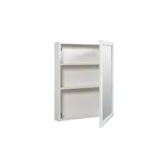 ZENNA HOME - Mueble para Pared Med de 50.80 X 63.50 cm Color Blanco