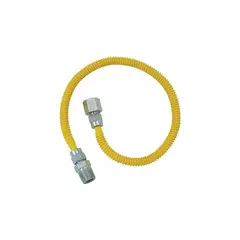 BRASSCRAFT - Conector Flexible para Gas 1/2 Hembra x 1/2 Macho, Longitud 1.21 m