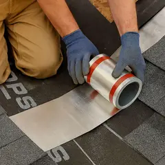AMERIMAX - Tapajuntas de Aluminio para Valle de Techo con Protección Duradera