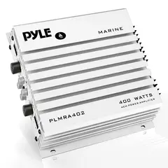 PYLE - Amplificador Audio Marino de 400 W 4 Canales