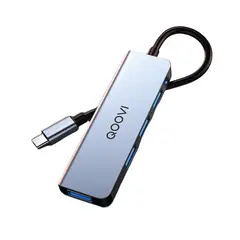 GENERICO - Adaptador Hdmi Usb C 3.0 Multipuertos 4 En 1