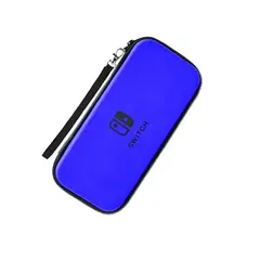 GENERICO - Forro Estuche Resistente con Compartimientos Nintendo Switch Azul