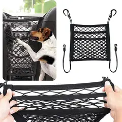 PERDURAL - Malla Organizador Carro Camioneta Asiento Trasero 3 Esp