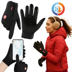 GENERICO - Guantes Térmicos Invierno Impermeables Talla m