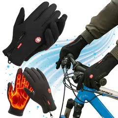 GENERICO - Guantes Térmicos Invierno Impermeables Talla Xl