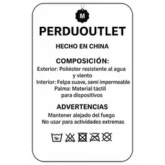 GENERICO - Guantes Térmicos Invierno Impermeables Talla m