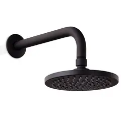CORONA - Regadera Con Brazo Koral Mate Black