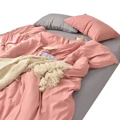MY HOME STORE - Duvet Bicolor Coral Semidoble