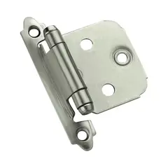 AMEROCK - Bisagra de Acero para Mueble de Níquel Satinado