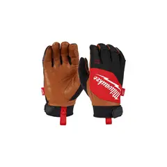 MILWAUKEE - Guantes para Hombre XL con Palma Resistente y Cierre Seguro
