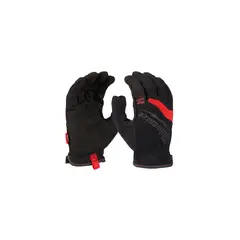 MILWAUKEE - Guantes para Hombre XL con Palma Sintética y Puño Elástico