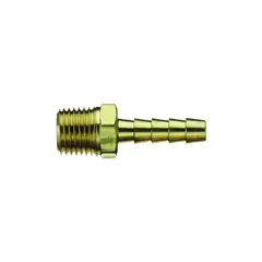 TRU FLATE - Extremo de Manguera Estriado 1/4 X Rosca M Npt 1/4
