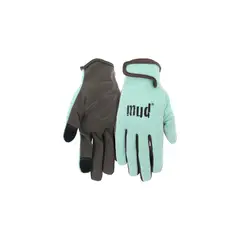 DISTRIBUCIONES MAHMUD - Guantes Mud Talla M L Para Mujer En Cuero Sintético Y Spandex Color Menta
