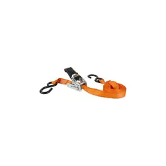 GENERICO - Amarre con Trinquete Color Naranja 2.54 cm x 4.57 m