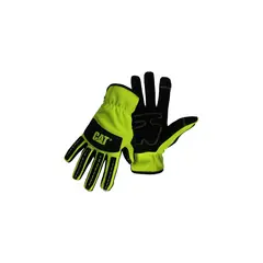 ALCATEL - Guantes Cat para Hombre en Spandex Color Verde con Puño Abierto