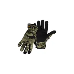ALCATEL - Guantes de Trabajo John Deere JD86021 L Negros con Puño Ajustado